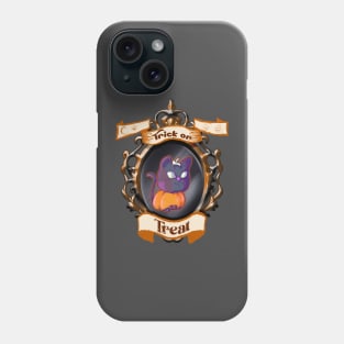 Trick or Treating Cat Phone Case