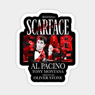 SCARFACE-Tony Montana-Art Magnet