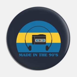 Made In The 90's - Walkman Pin