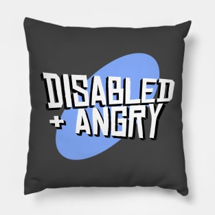 Disabled & Angry Pillow