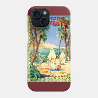 Vintage Travel Poster - Algiers Phone Case