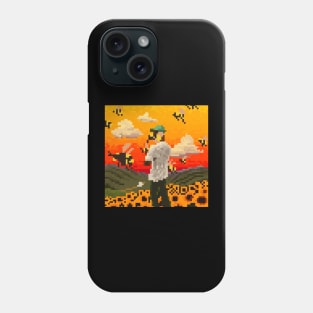 Flower boy 8 bit Phone Case