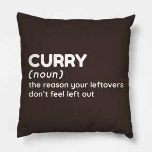 Curry - Funny Definition #4 Pillow