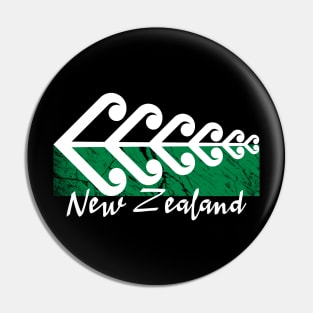 New Zealand Kuro Fern Pin