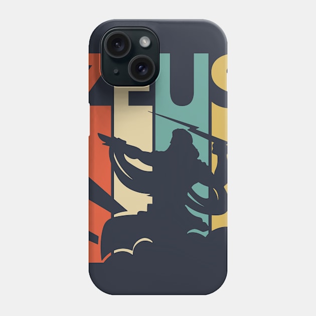 Vintage 1970s Greek God Zeus Phone Case by GWENT