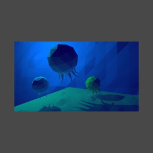 Rendered Jellyfish T-Shirt