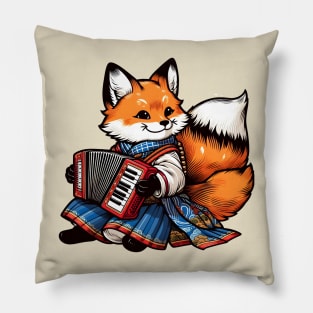 Foxy accordion Pillow