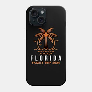 Florida Family Trip 2024 Phone Case