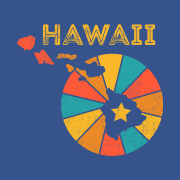 Disover Hawaii Vintage Distressed Souvenir - Hawaii - T-Shirt