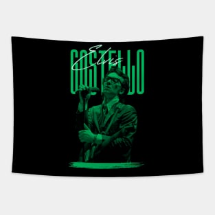 Elvis costello///original retro Tapestry