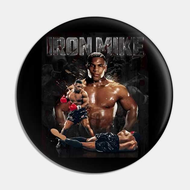 The Legend Iron Mike Tyson Pin by Fit-Flex