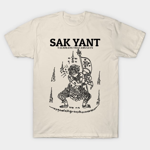 Sak Yant Muay Thai Tattoo - Muay Thai Tattoo - T-Shirt | TeePublic