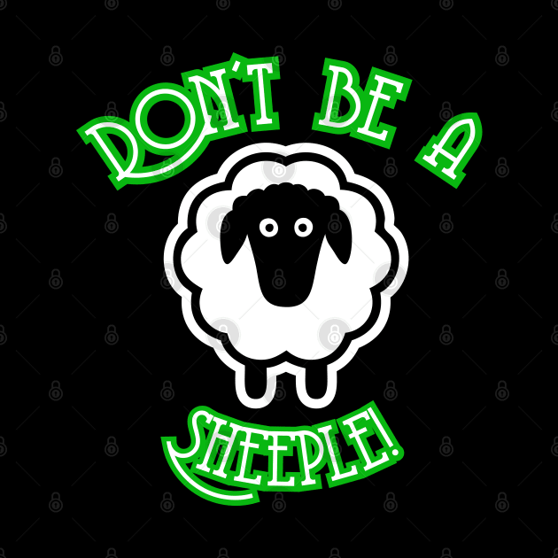 Don't be a Sheeple by This is ECP