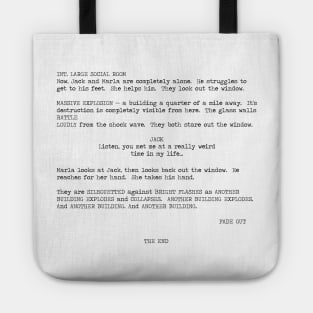 Fight Club Screenplay Tote