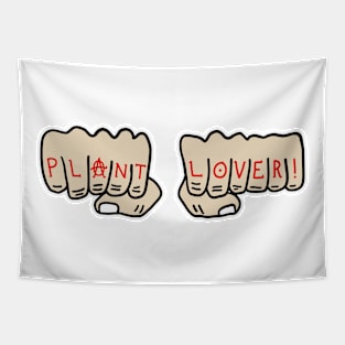 Plant Lover Knuckle Tattoo Tapestry