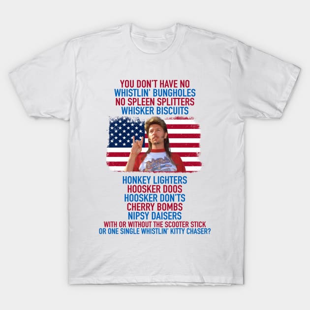 Joe Dirt Merica Flag Fourth of July