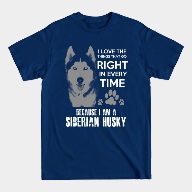 Discover Siberian Husky - Husky - T-Shirt