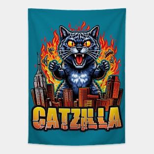 Catzilla S01 D20 Tapestry