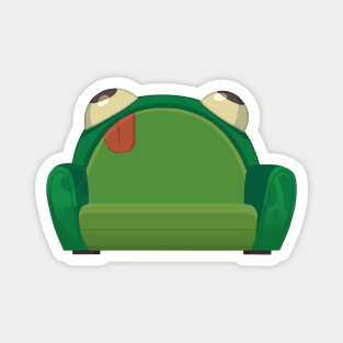 TDR Frog couch's logo Magnet