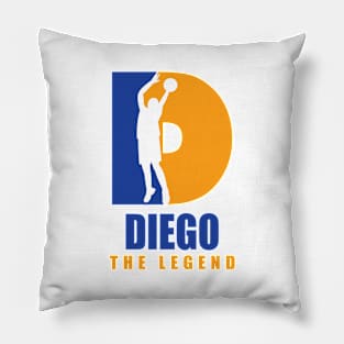 Diego Custom Player Basketball Your Name The Legend Pillow