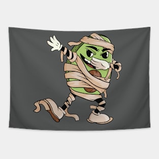 Dabbing Mummy Avocado Tapestry