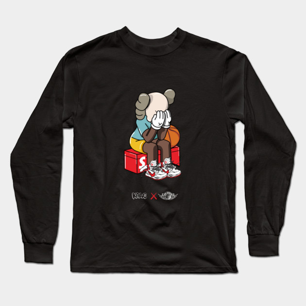 kaws x jordan shirt