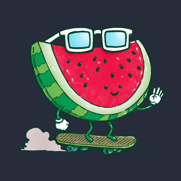 Sunglasses Skater Watermelon by nickv47