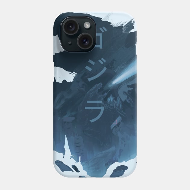 Atomic Night - Godzilla: King Of The Monsters Phone Case by Vertei