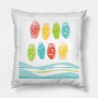 Swedish Fish Candy in the WILD Pillow