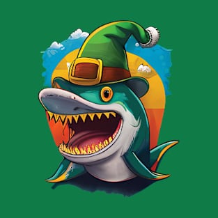 St Patrick's Day Shark T-Shirt