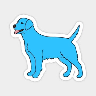 Blue Labrador Magnet