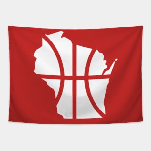 Wisconsin Basketball Tapestry