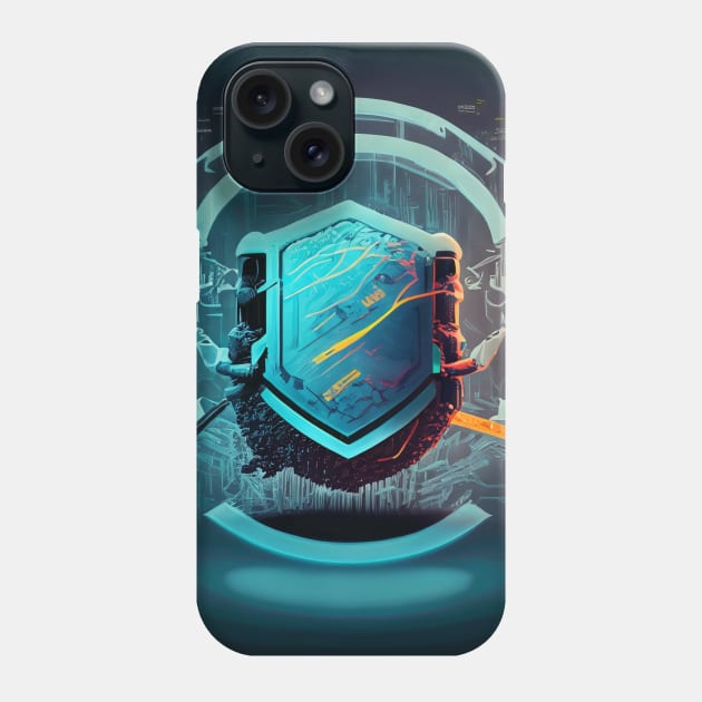 Code Guardian - Ethical Hacker's Emblem Phone Case by Salaar Design Hub