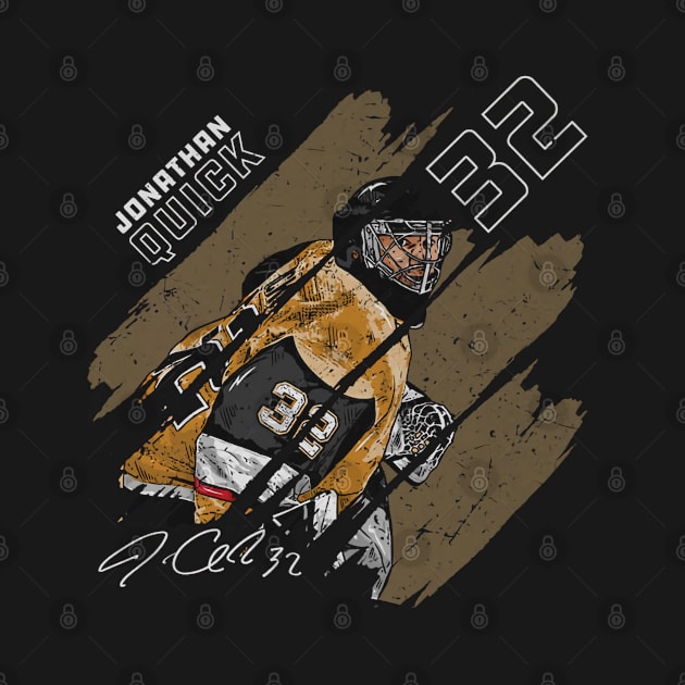 Jonathan Quick Vegas Stripes by lavonneroberson