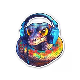 Snake sticker for Smartphones phone case Hoodies Tshirts Wallart T-Shirt