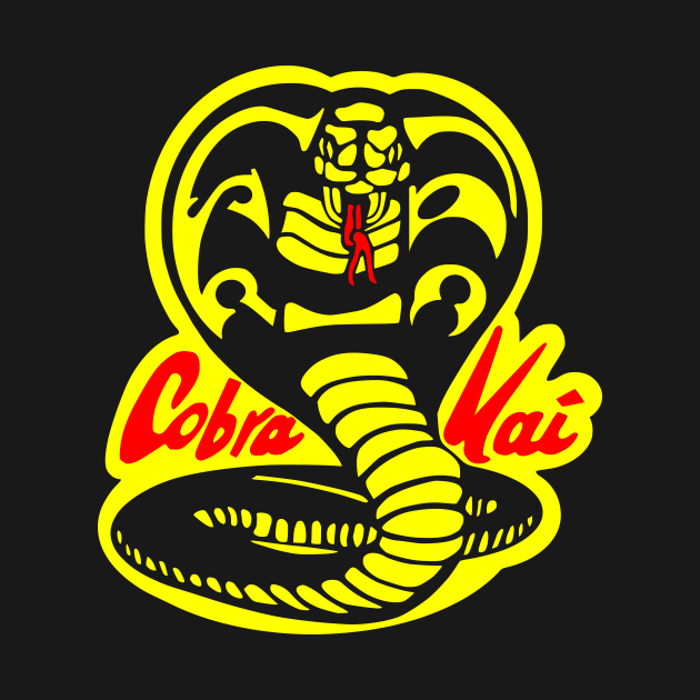 Cobrakai2 by black and white prints