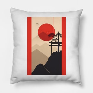 Japanese Inspired Design Pillow