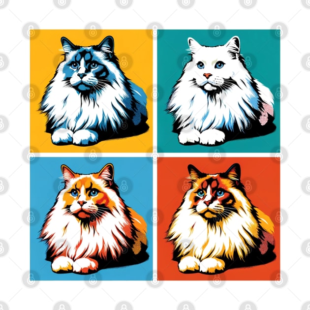 Turkish Van Pop Art - Cat Lovers by PawPopArt