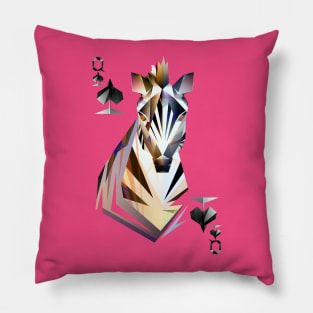 Queen of Spades Pillow