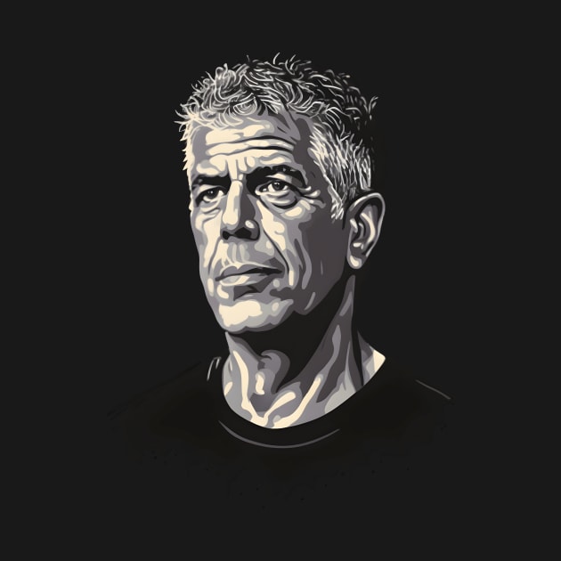 Anthony Bourdain by Sobalvarro