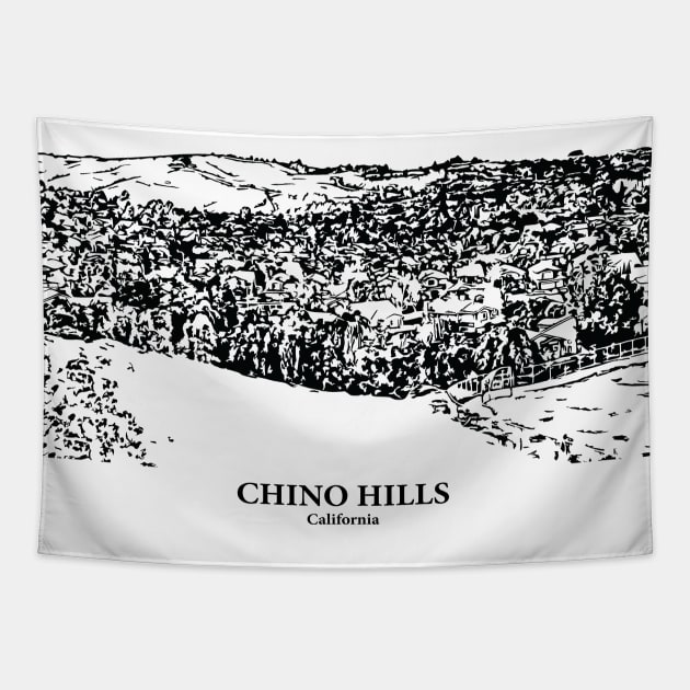 Chino Hills - California Tapestry by Lakeric