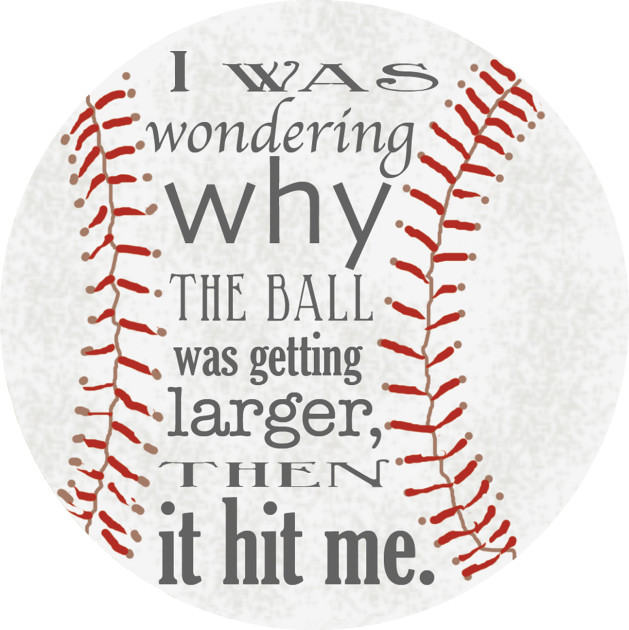 ahadden Funny Baseball Design T-Shirt