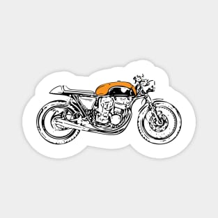 Honda Vintage Cafe Racer Magnet