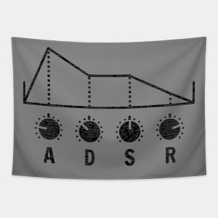 Synthesizer ADSR for Synth lover Tapestry