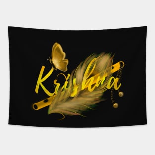 Krishna - hare krishna - Hindu gods - krsna Tapestry