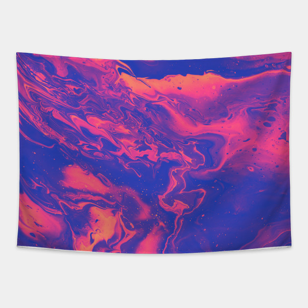 Liquid Ink Pastel Watercolor Watercolor Painting Tapestry