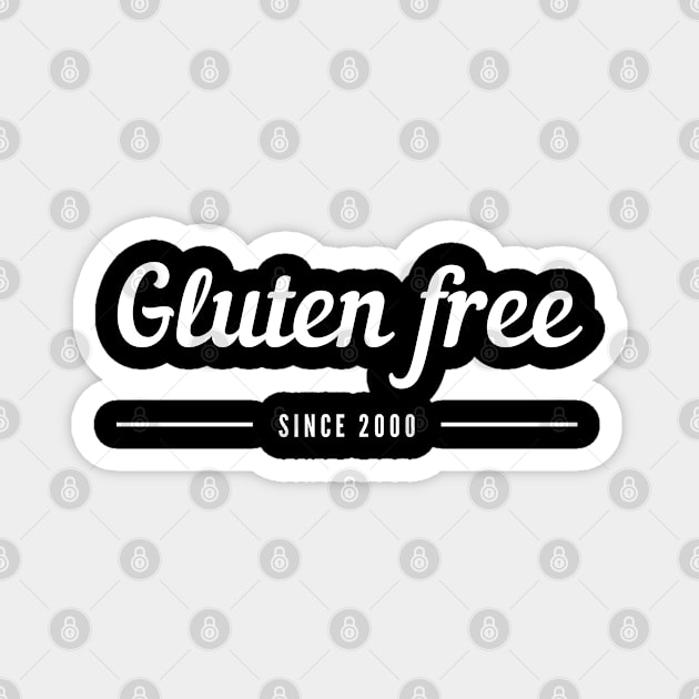 Gluten free - since 2000 Magnet by Gluten Free Traveller