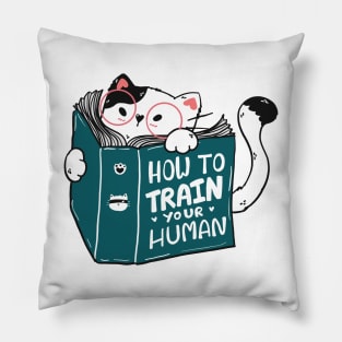 Reading cat - Cute Pillow