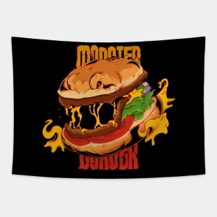 Monster Burger Tapestry