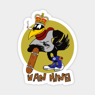 van King - King Old Crow  -  Clean Style Magnet